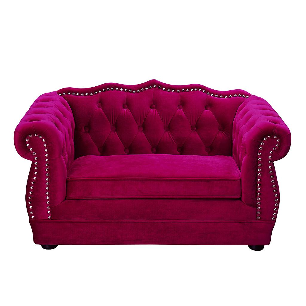 Tov-p2038-h Yorkshire Pink Pet Bed