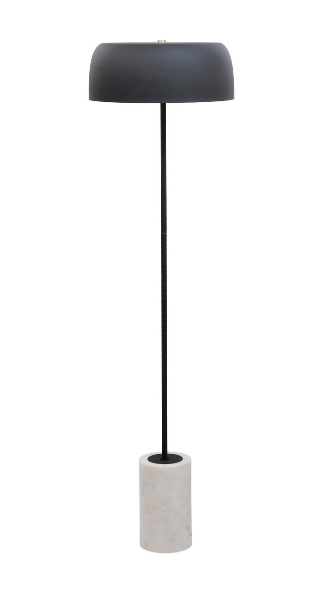 Tov-g18160 Arena Marble Base Floor Lamp - 57.5 X 15.9 X 15.9 In.