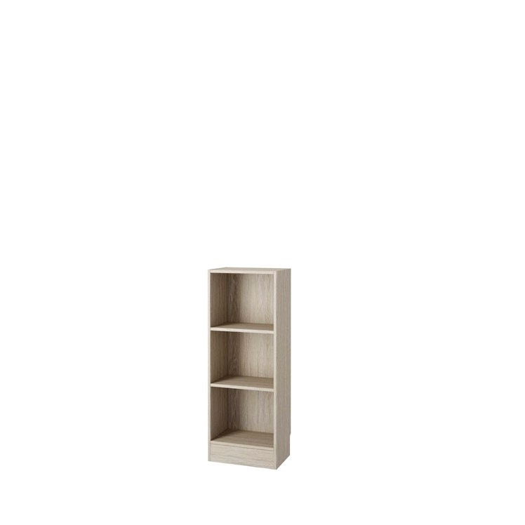 UPC 840268100452 product image for Tvilum 71774aK 42.2 x 16 x 10.5 in. Element Collection Short Narrow 3 Shelf Book | upcitemdb.com