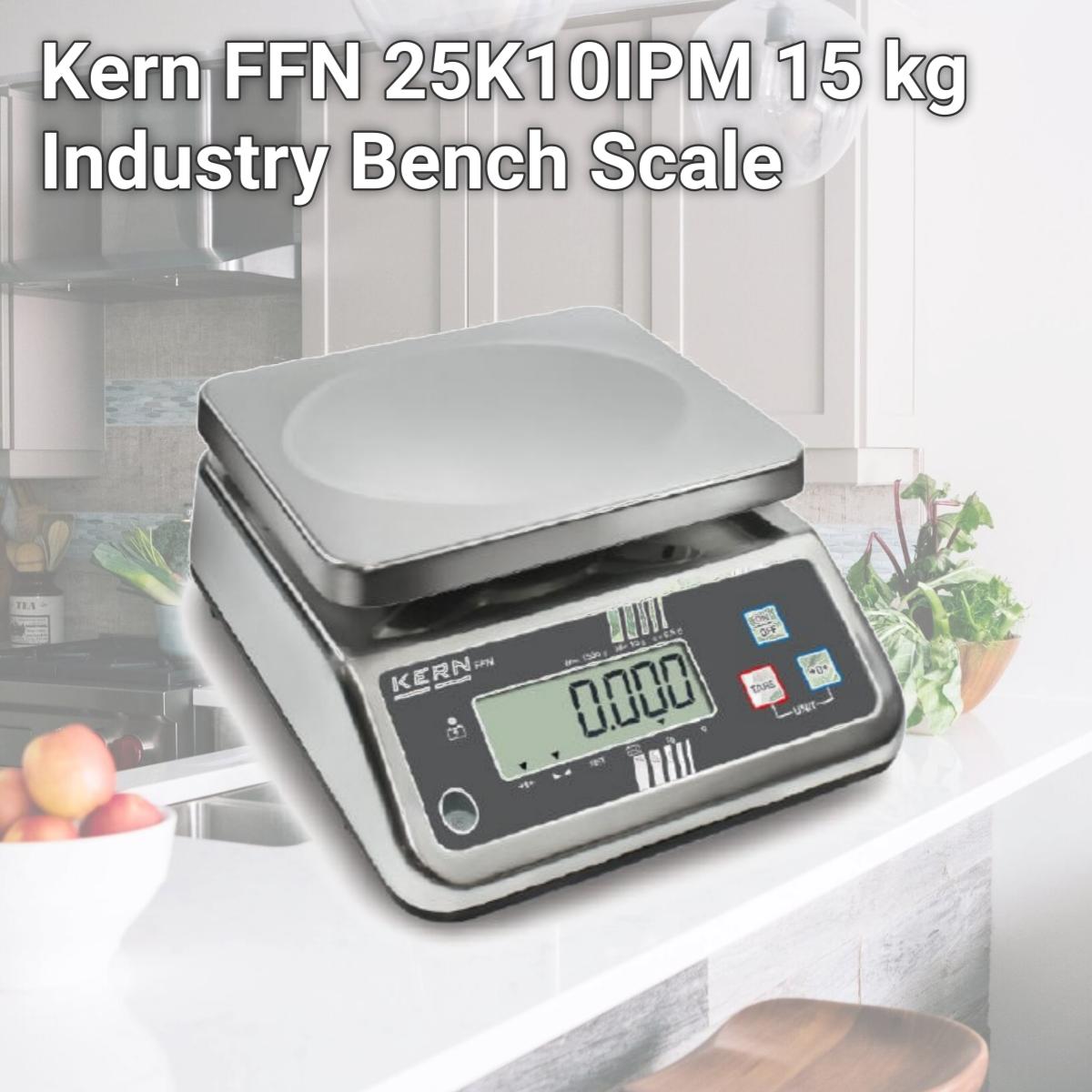 Picture of Kern FFN 25K10IPM 15 kg Industry Bench Scale
