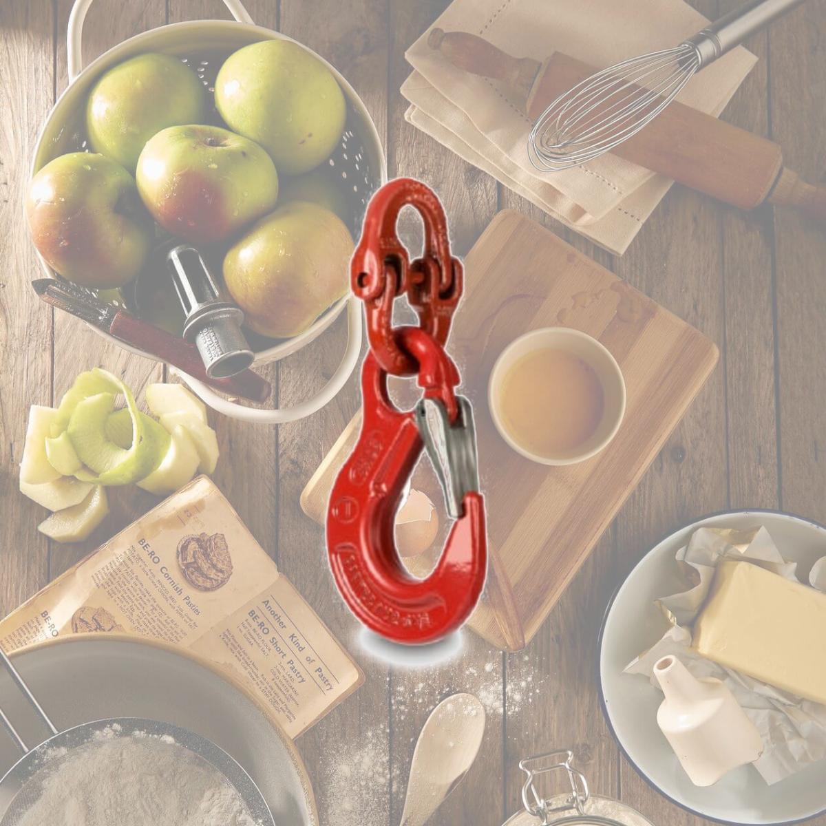 Picture of Kern YHA-06 100 kg Hook with Safety Catch