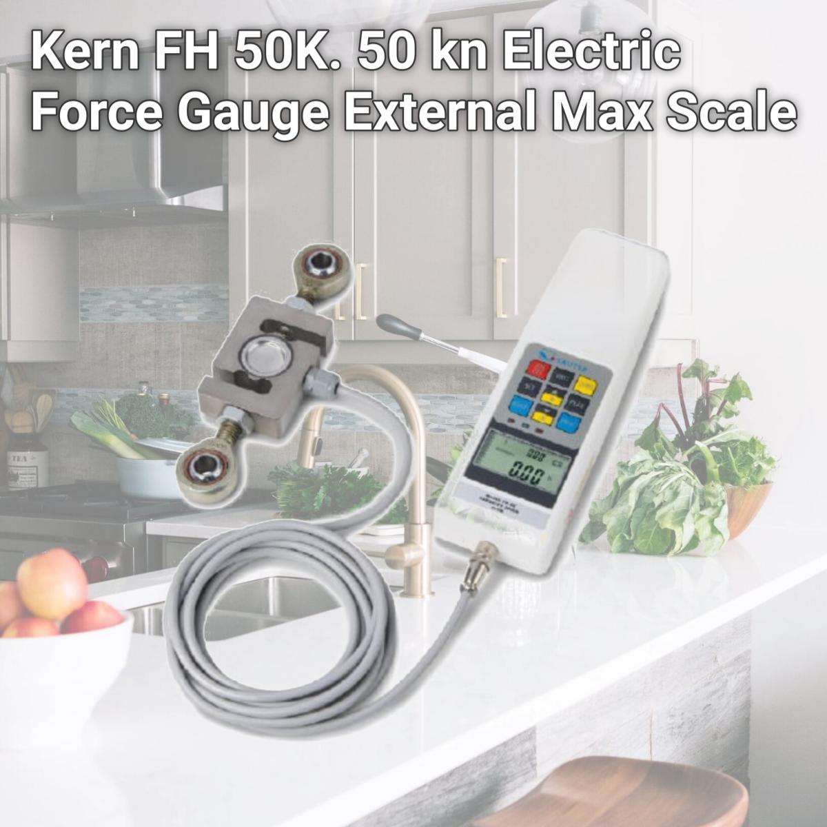 Picture of Kern FH 50K. 50 kn Electric Force Gauge External Max Scale