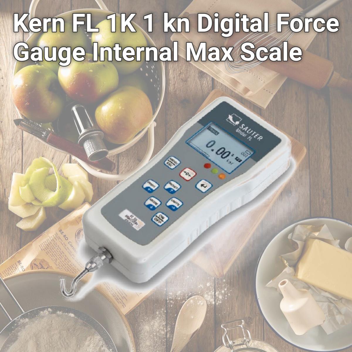 Picture of Kern FL 1K 1 kn Digital Force Gauge Internal Max Scale