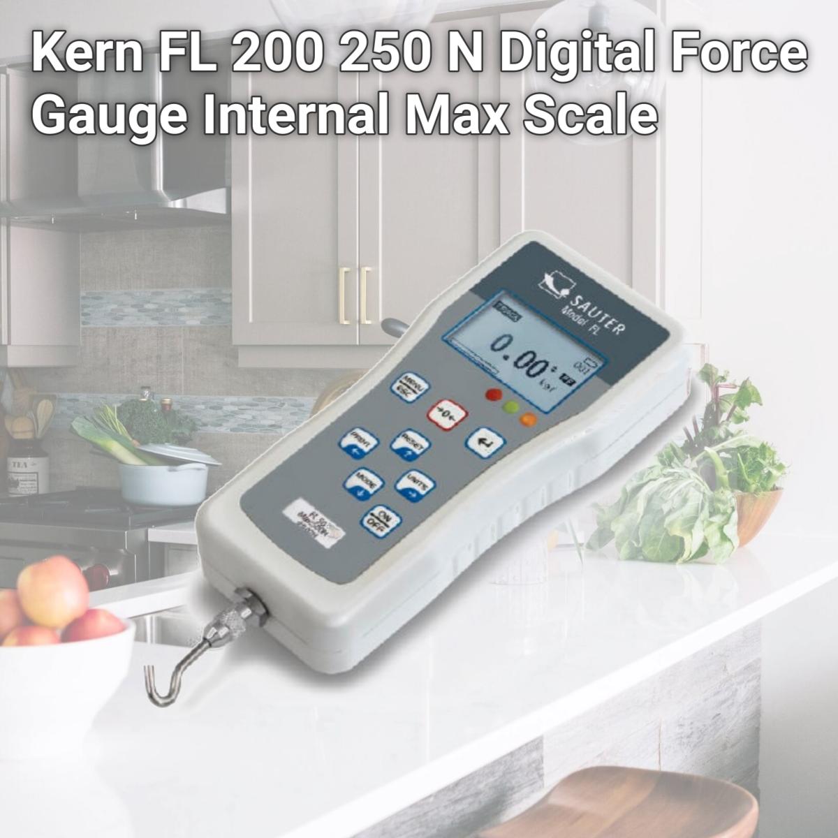 Picture of Kern FL 200 250 N Digital Force Gauge Internal Max Scale