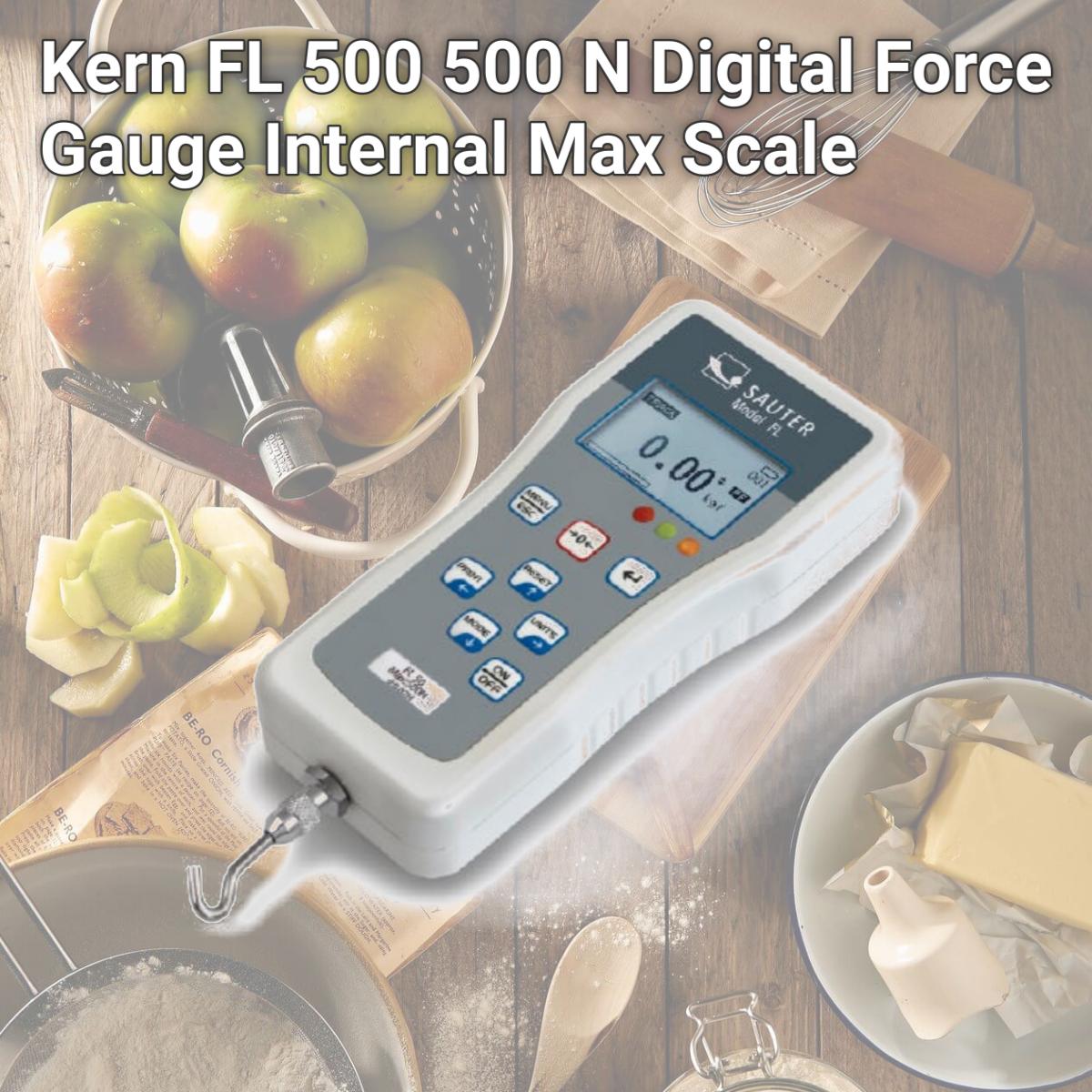 Picture of Kern FL 500 500 N Digital Force Gauge Internal Max Scale