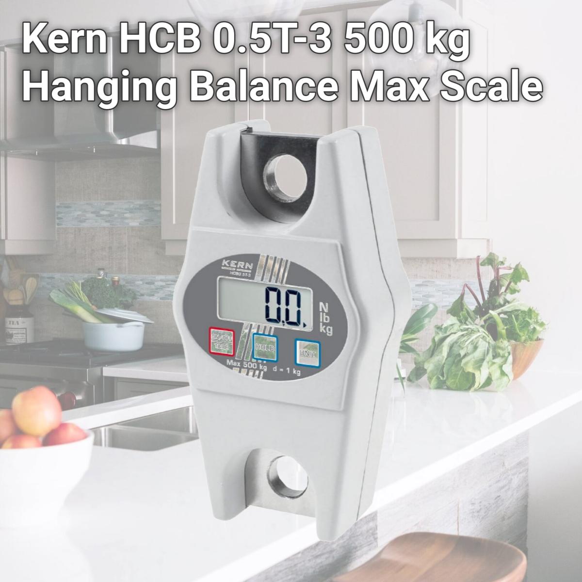 Picture of Kern HCB 0.5T-3 500 kg Hanging Balance Max Scale