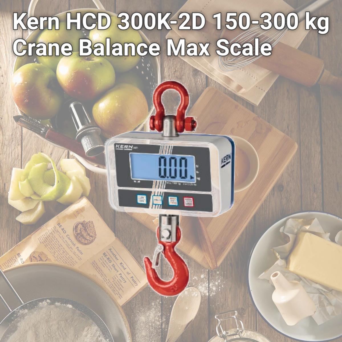 Picture of Kern HCD 300K-2D 150-300 kg Crane Balance Max Scale