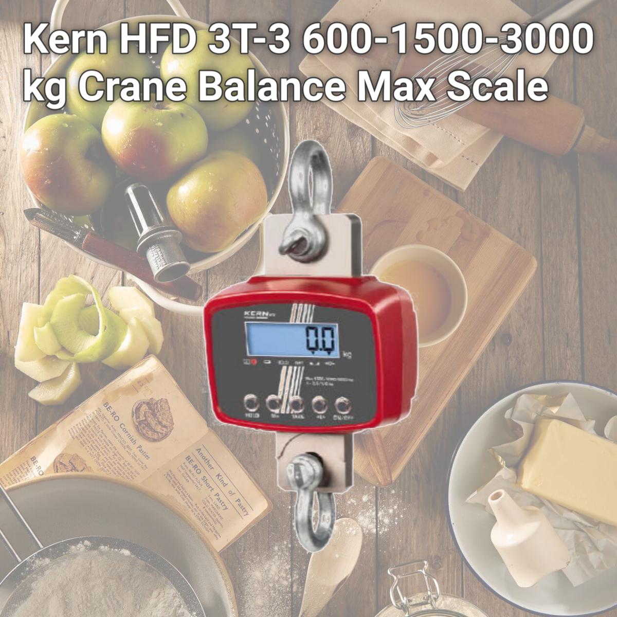 Picture of Kern HFD 3T-3 600-1500-3000 kg Crane Balance Max Scale