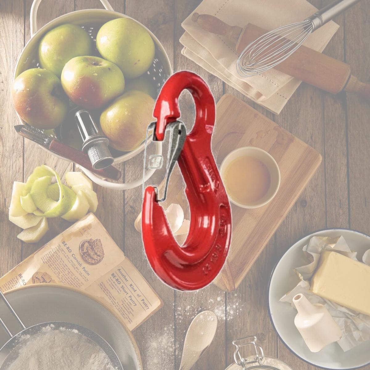 Picture of Kern HFD-A02 Hook with Safety Catch for Model HFD 3T-3