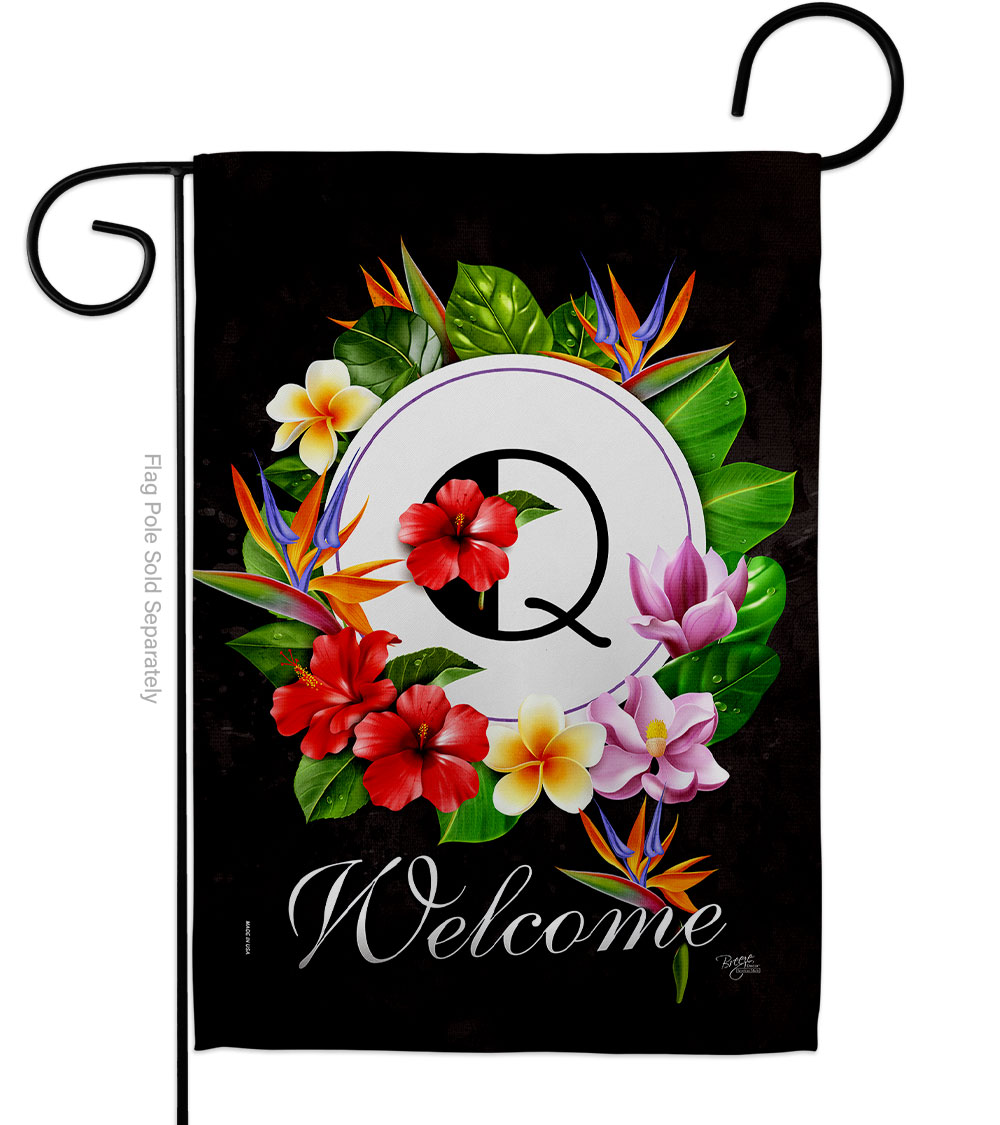 G180277-BO Tropical Q Summertime 13 x 18.5 in. Double-Sided Decorative Vertical Garden Flags for House Decoration Banner Yard Gift