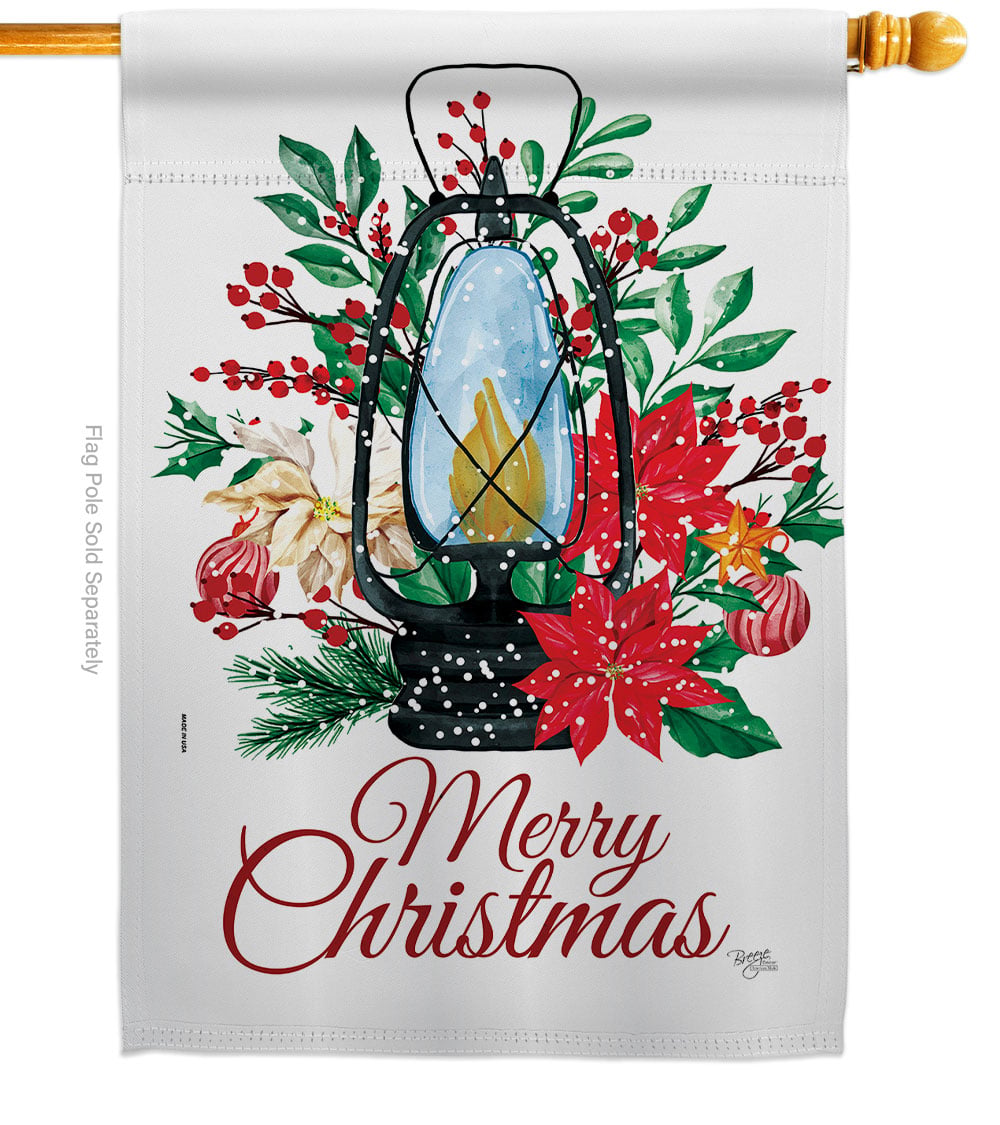UPC 753464954289 product image for H120279-BO 28 x 40 in. Warm Light Winter Wintertime Christmas Double-Sided Decor | upcitemdb.com