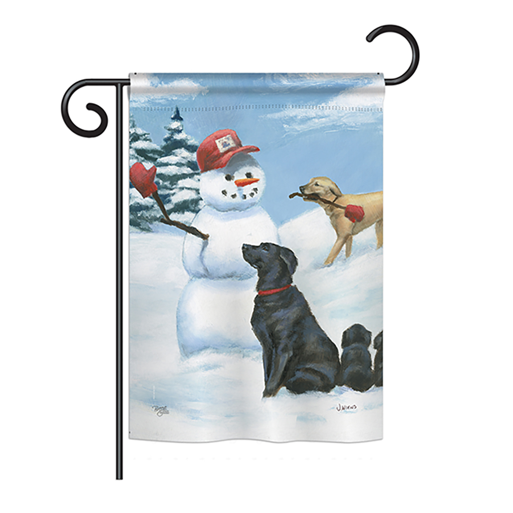 13 X 18.5 In. Snow Pals Nature - Everyday Pets Impressions, Decorative Vertical Garden Flag