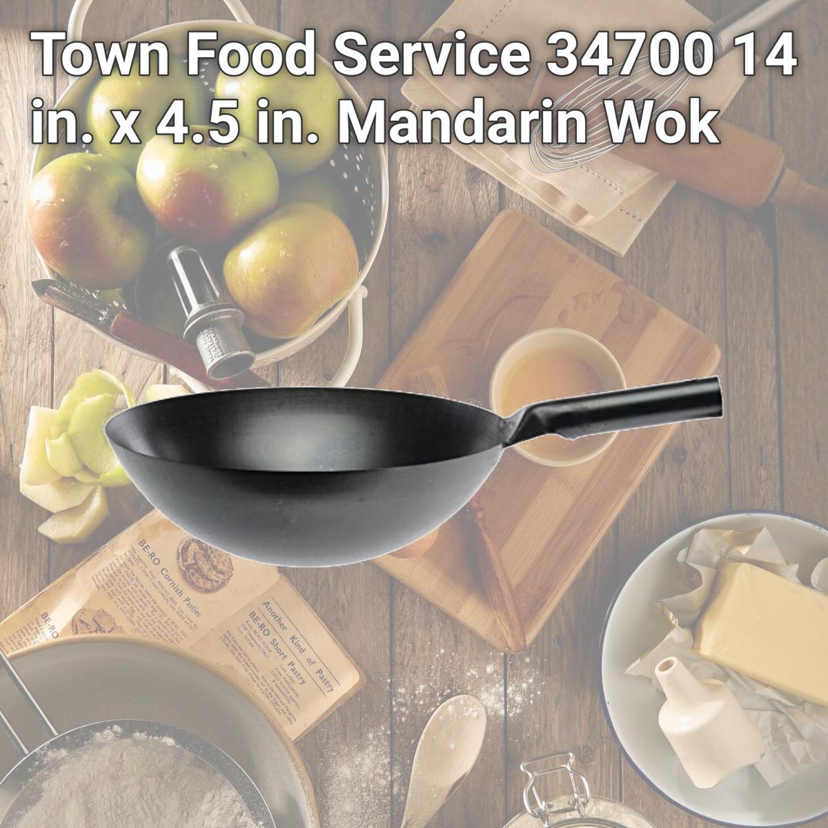 Picture of Town Food Service 34700 14 in. x 4.5 in. Mandarin Wok