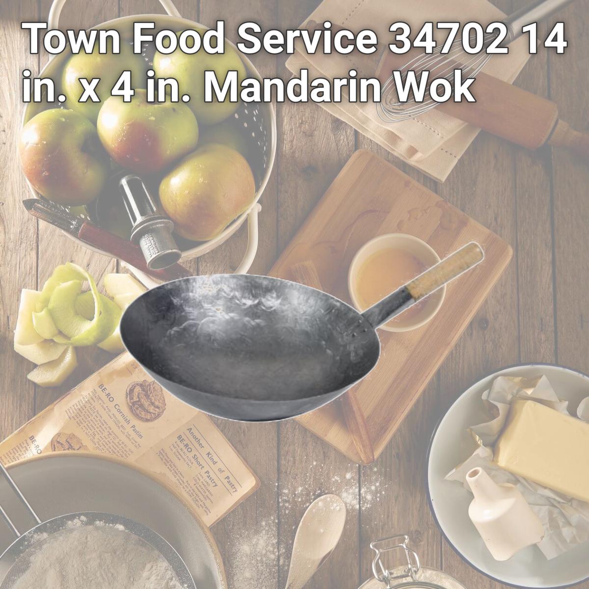 Picture of Town Food Service 34702 14 in. x 4 in. Mandarin Wok
