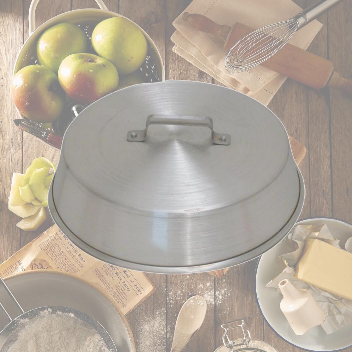 Picture of Town Food Service 34915 15 in. Aluminum Wok Cover