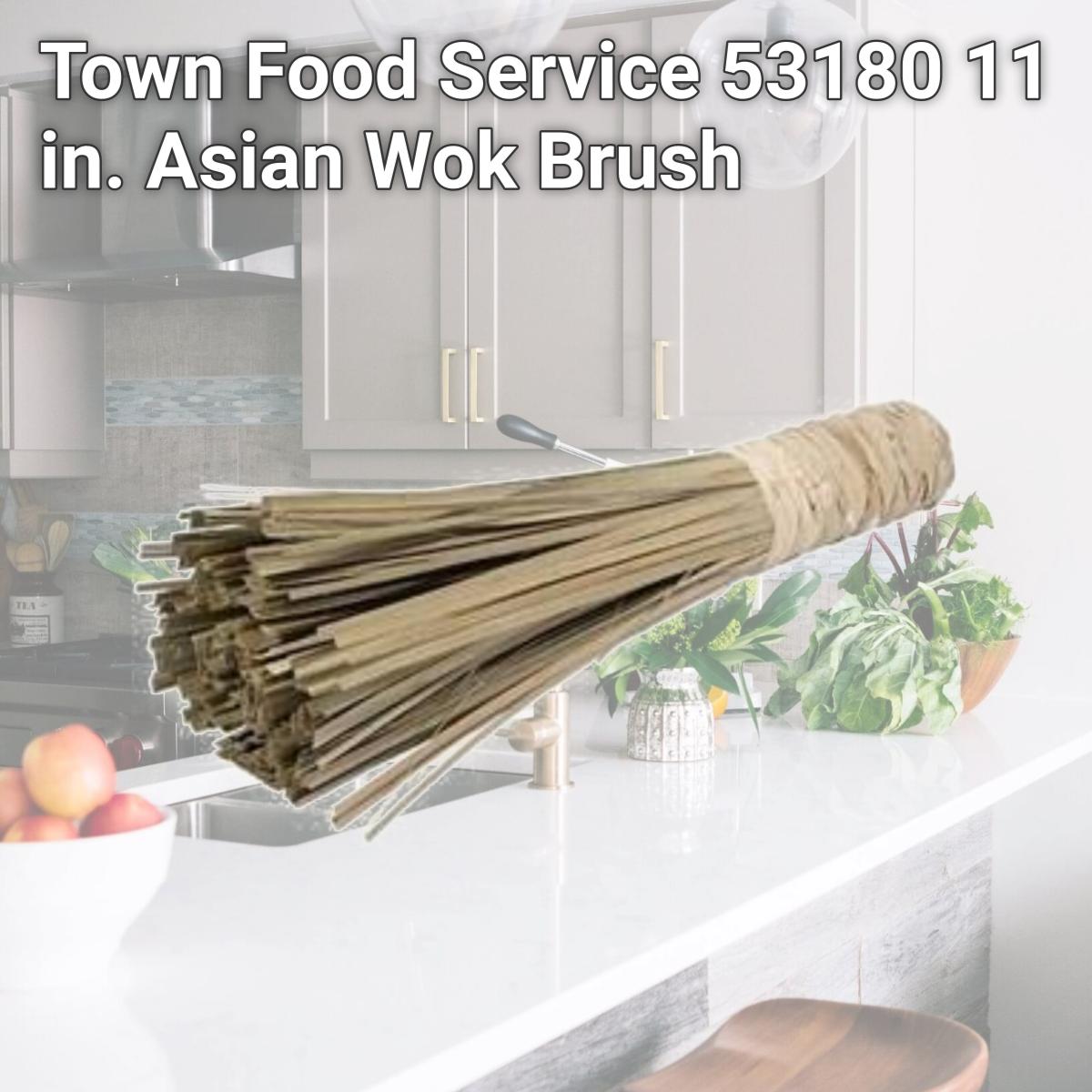 Picture of Town Food Service 53180 11 in. Asian Wok Brush