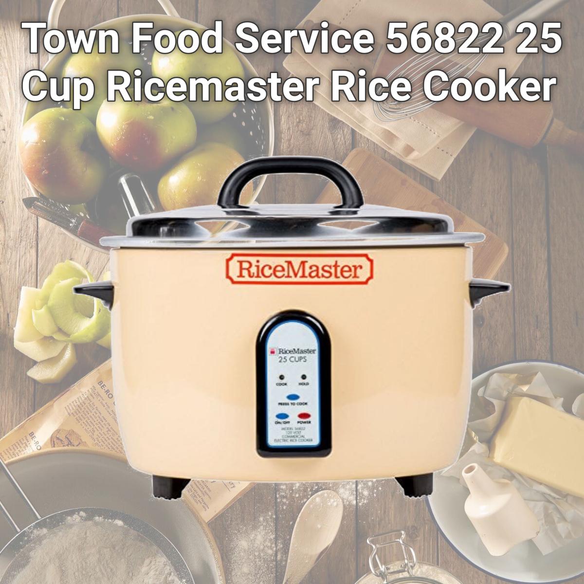 Picture of Town Food Service 56822 25 Cup Ricemaster Rice Cooker