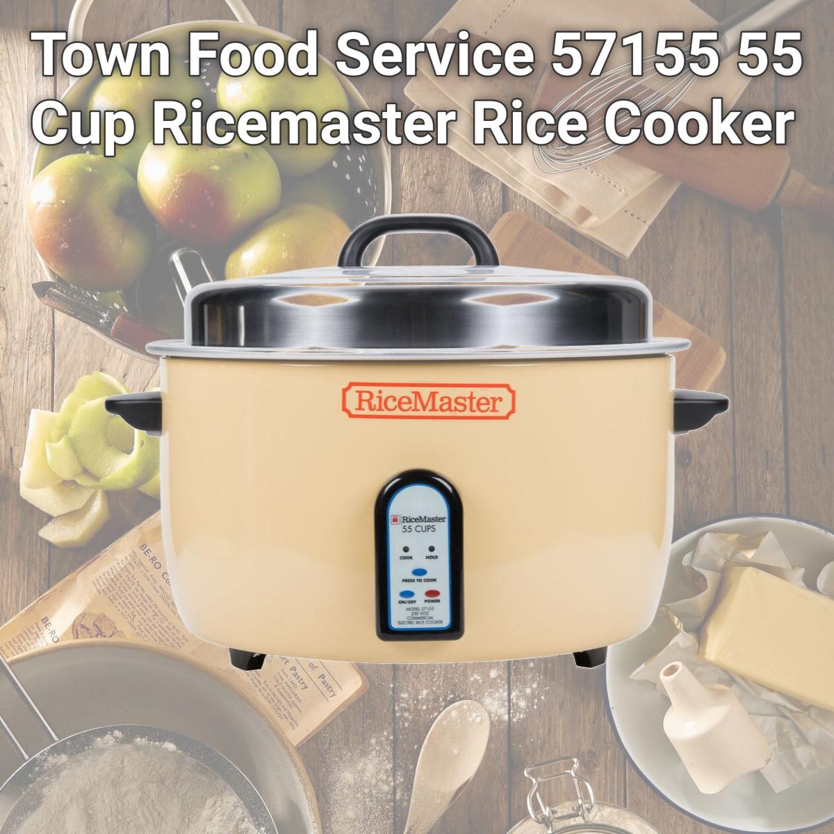 Picture of Town Food Service 57155 55 Cup Ricemaster Rice Cooker