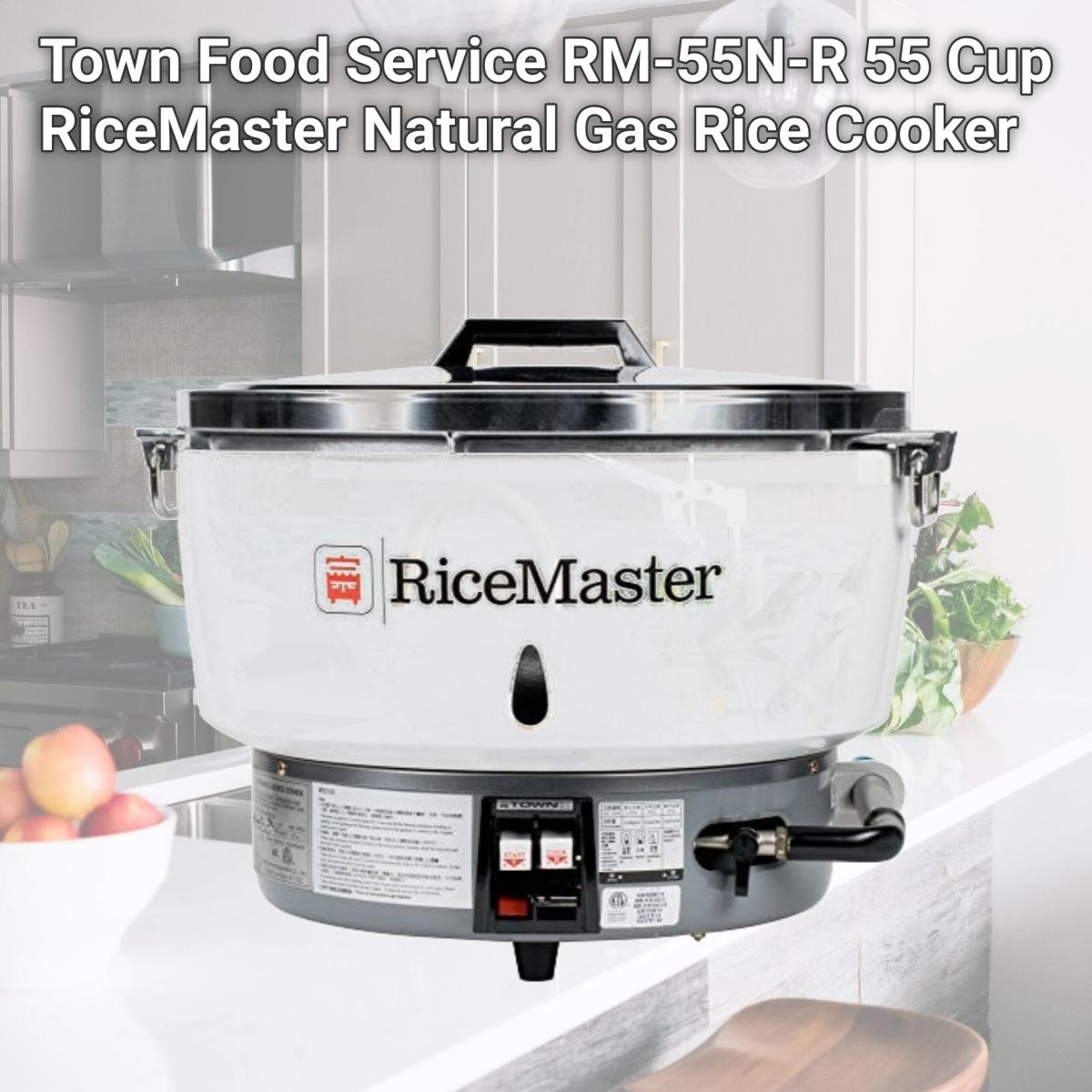 Picture of Town Food Service RM-55N-R 55 Cup RiceMaster Natural Gas Rice Cooker