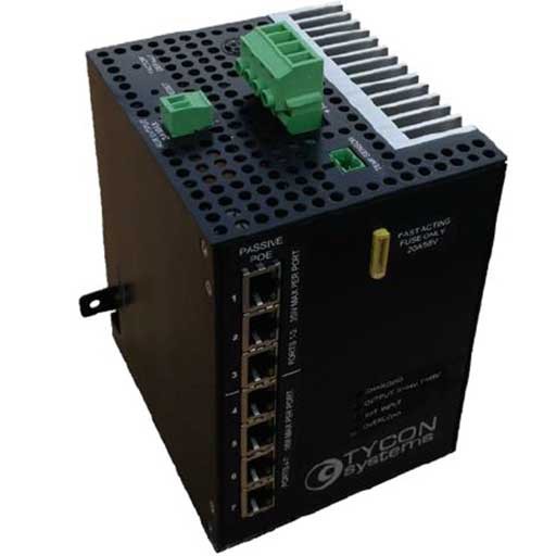 Tpdin-sc48-20 Mppt Solar Controller With Monitor & Poe Switch