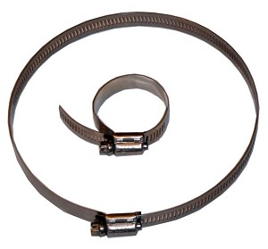 5700052 2 To 12 In. Adjustment Hose Clamp - All Stainless