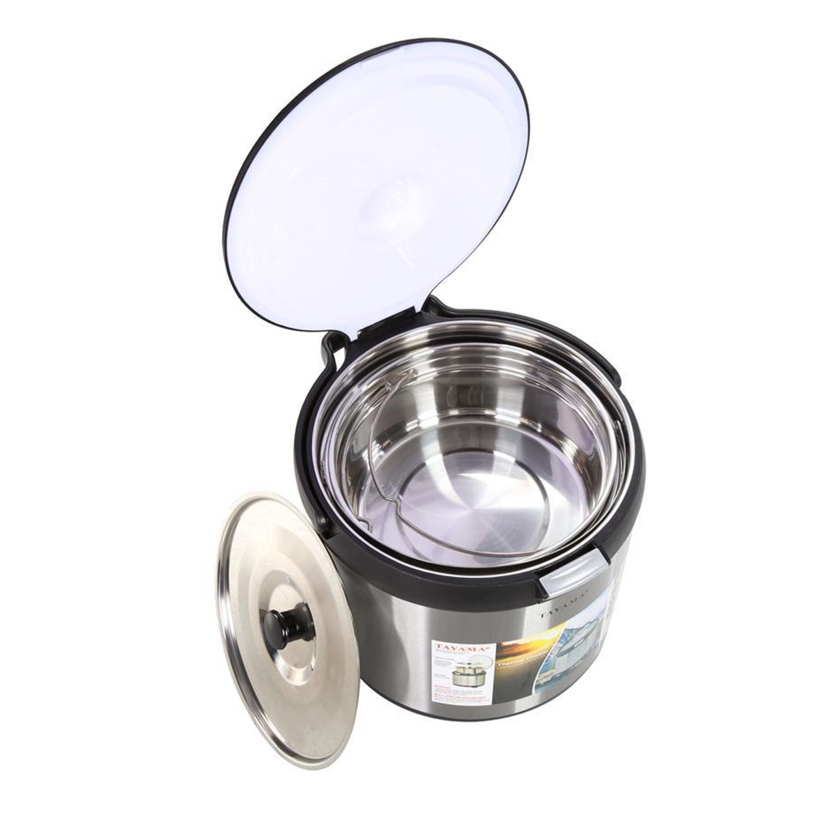 Picture of Tayama TXM-70CFZR 7 qt. Energy-Saving Thermal Cooker, Stainless Steel