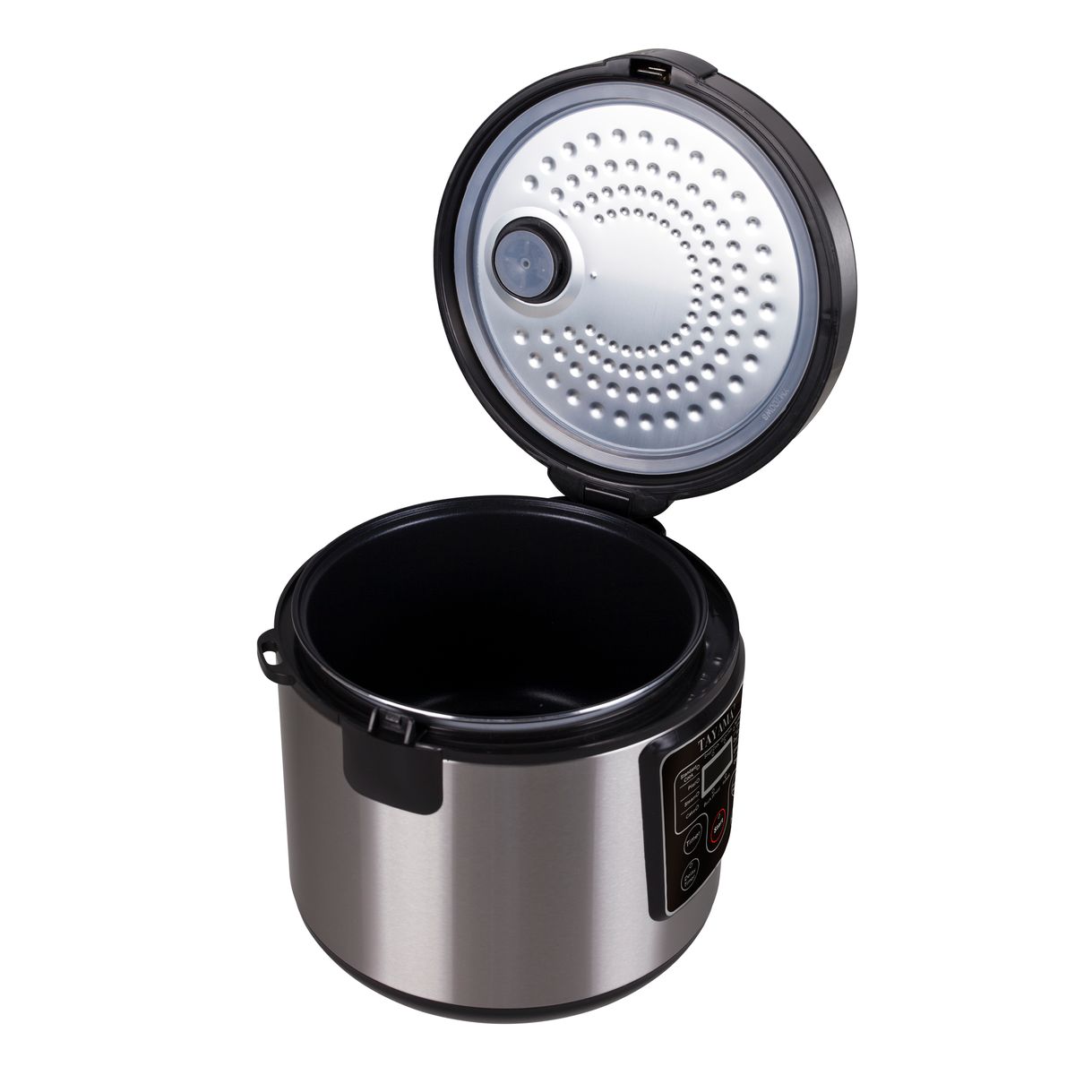 Picture of Tayama DRC-180SB 20-Cup Stainless Steel Digital Multi-Function Rice Cooker & Food Steamer