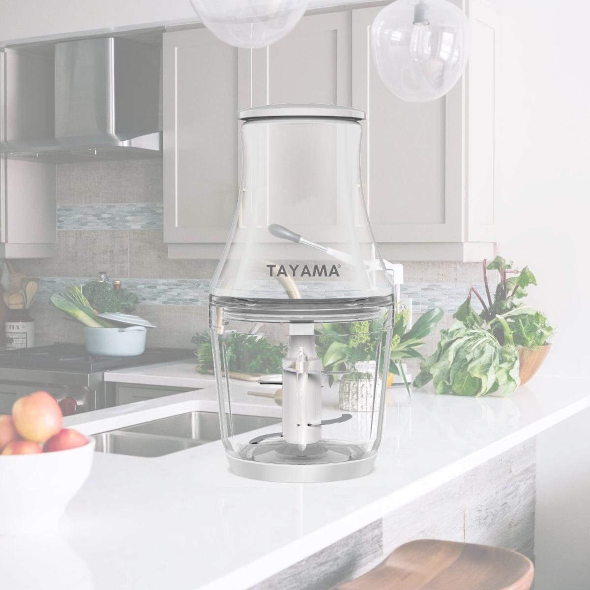 Picture of Tayama TY-388C 2.5 oz Mini Chopper 4 Layer Blade Food Processor