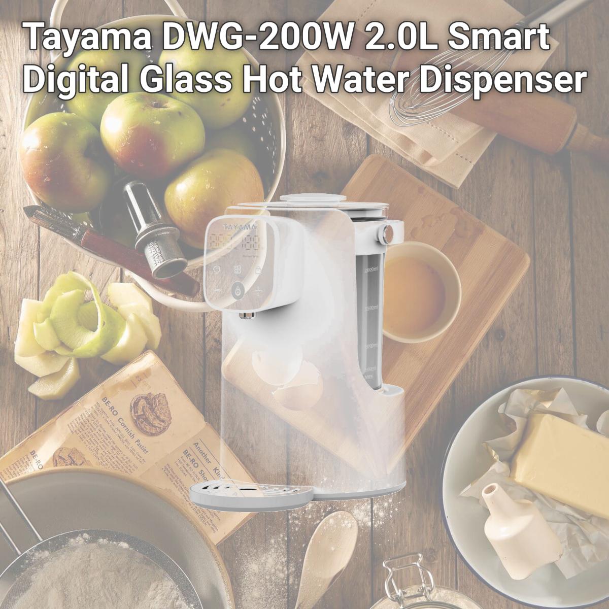 Picture of Tayama DWG-200W 2.0L Smart Digital Glass Hot Water Dispenser