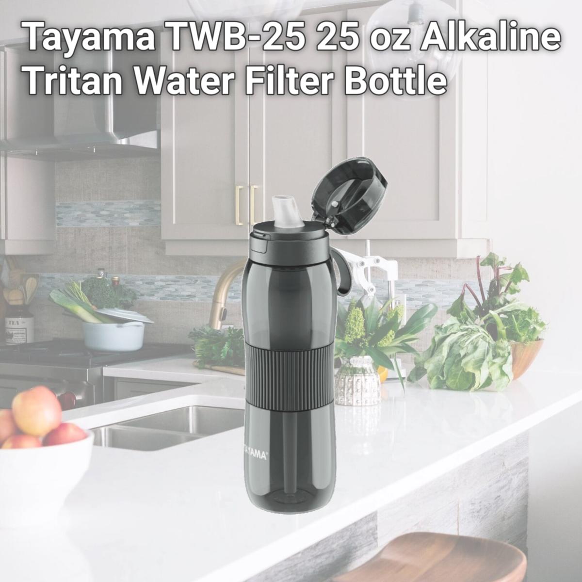 Picture of Tayama TWB-25 25 oz Alkaline Tritan Water Filter Bottle