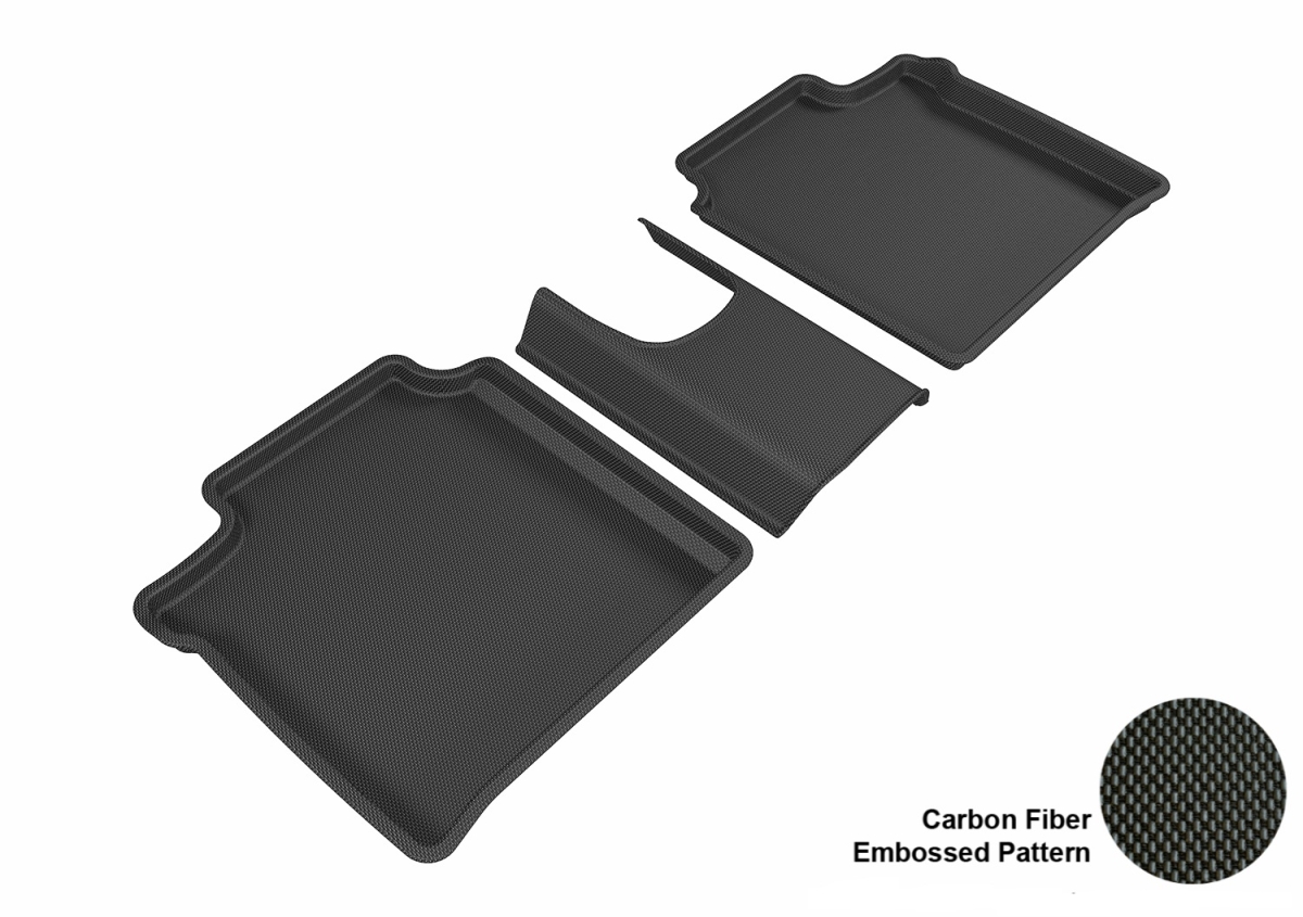 UPC 190204000057 product image for L1NS08721509 3D MAXpider Second Row Custom Fit All-Weather Floor Mat For Nissan  | upcitemdb.com