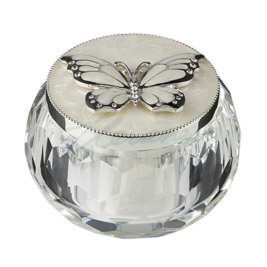 Veronese Design At09052aa Butterfly Trinket Box Sliver