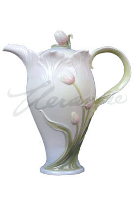 Veronese Design Ap20232aa Tulip Coffee Pot Multicolor