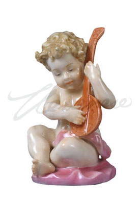 Veronese Design Cp30025aa Infant-playing Lute