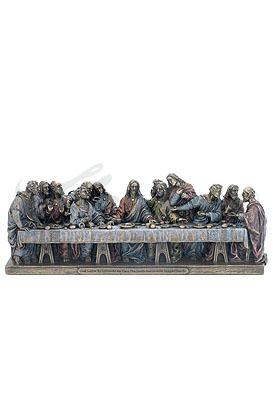 Religious Figurine Da Vinci The Last Super Display Gift