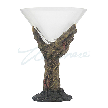 Veronese Design Wu76446aa Zombie Hand Martini Glass