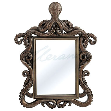 Veronese Design Wu76975a4 Octopus Tabletop Mirror