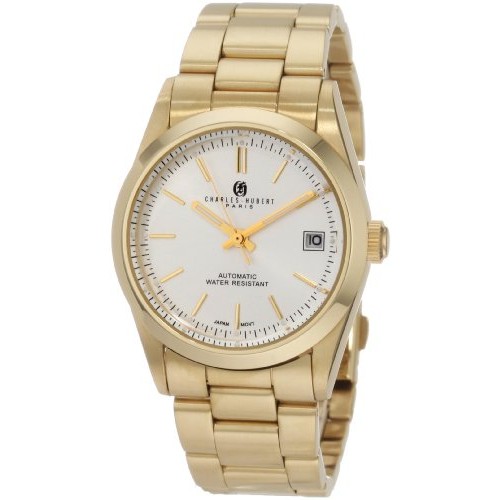 Unitron Enterprise 3826 Mens Ip Gold-plated Stainless White Dial Watch