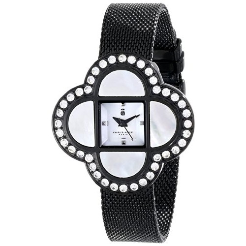 Unitron Enterprise 6840-bm Ladies Ip Black Stainless Watch - 36 X 36 Mm