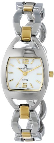 Unitron Enterprise 6827-t Two-tone White Dial Quartz Watch
