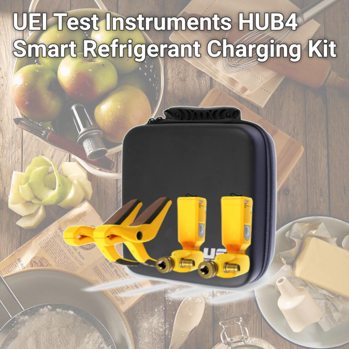 Picture of UEI Test Instruments HUB4 Smart Refrigerant Charging Kit