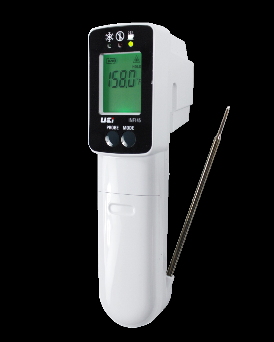 Inf145 Nsf Ir Thermometer With Folding Probe