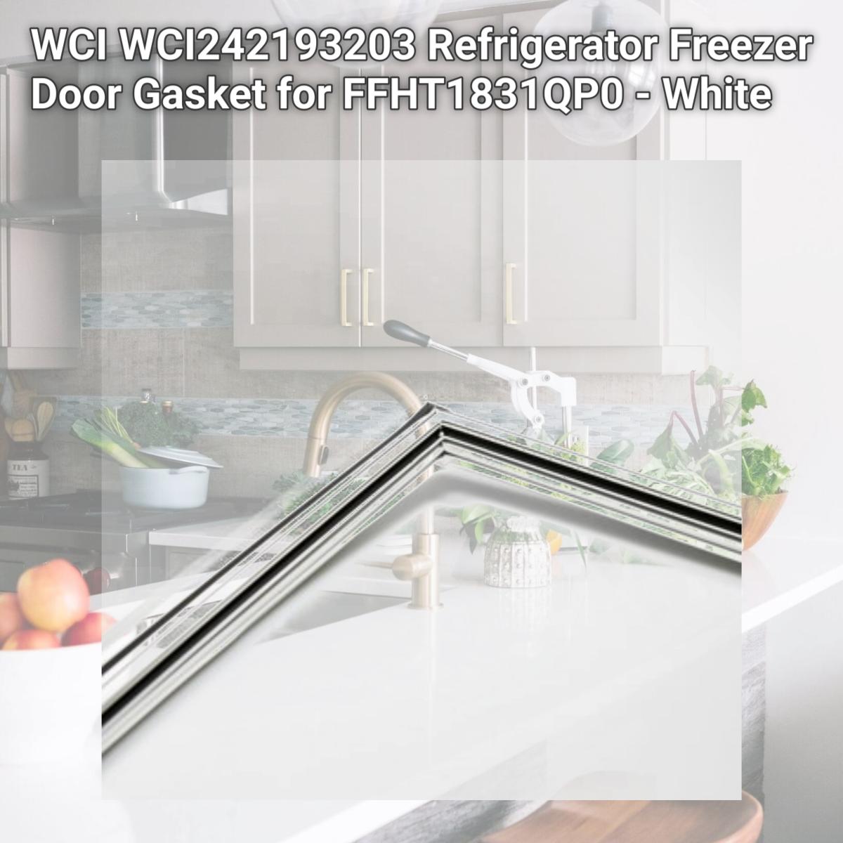 Picture of Frigidaire 242193203 Refrigerator Freezer Door Gasket for FFHT1831QP0 - White