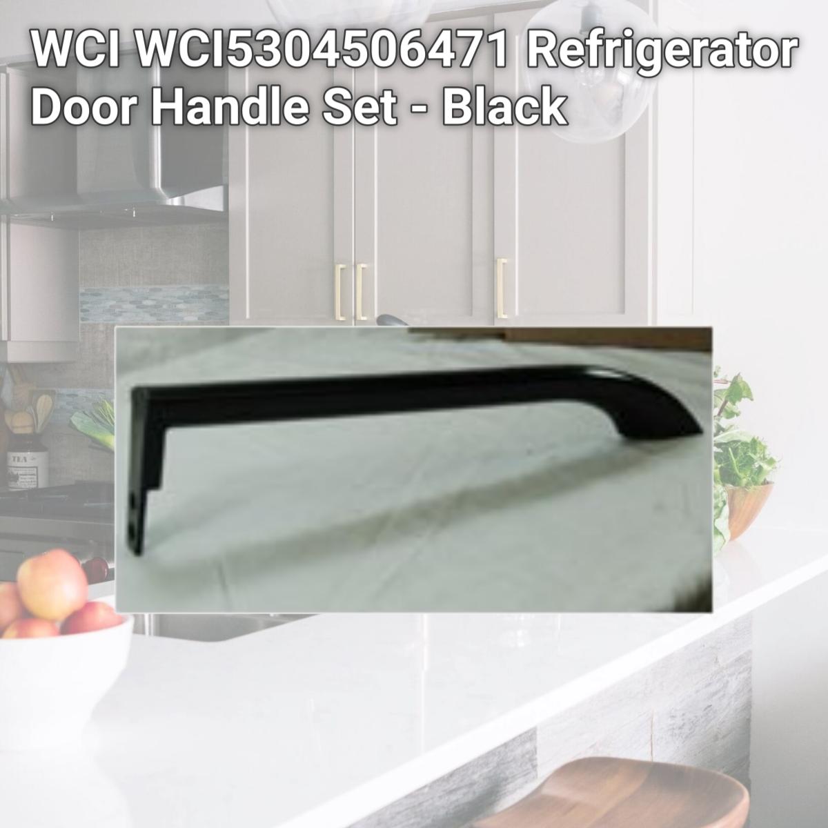 Picture of Frigidaire 5304506471 Refrigerator Door Handle Set - Black