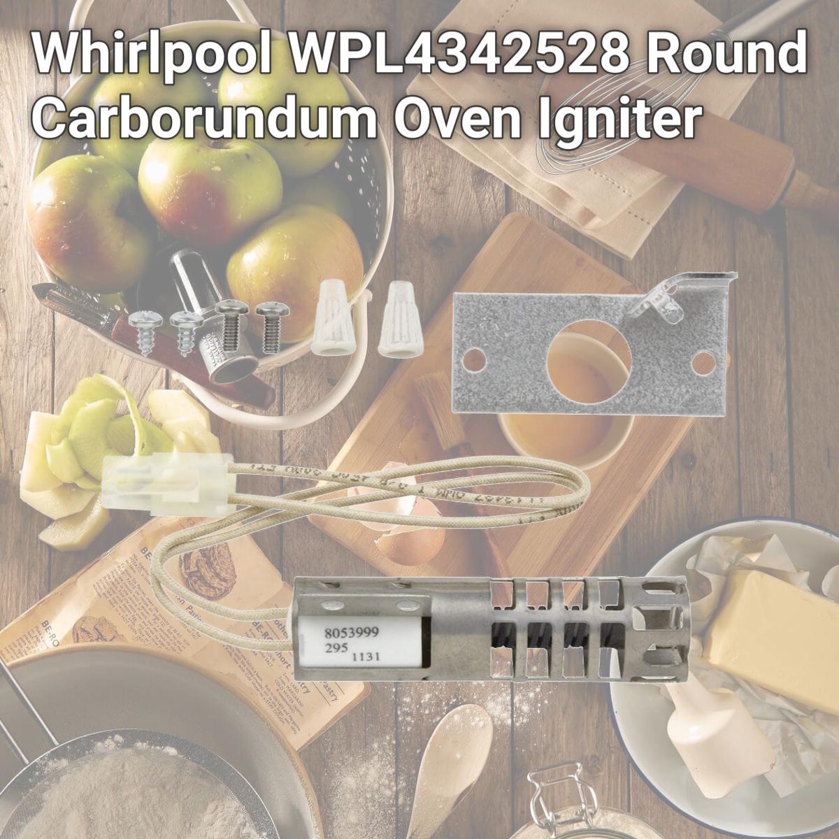Picture of Whirlpool 4342528 Round Carborundum Oven Igniter