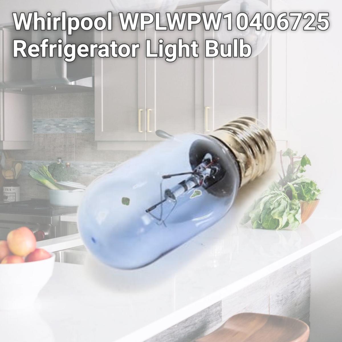 Picture of Whirlpool WPW10406725 Refrigerator Light Bulb