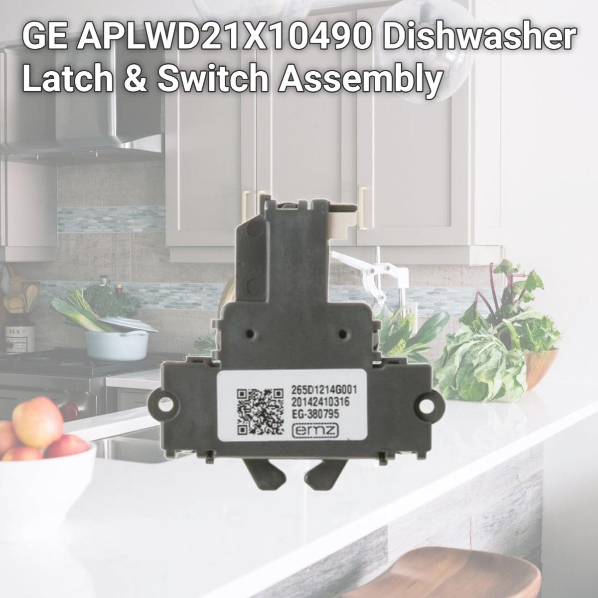 Picture of Aftermarket Appliance WD21X10490 Dishwasher Latch & Switch Assembly