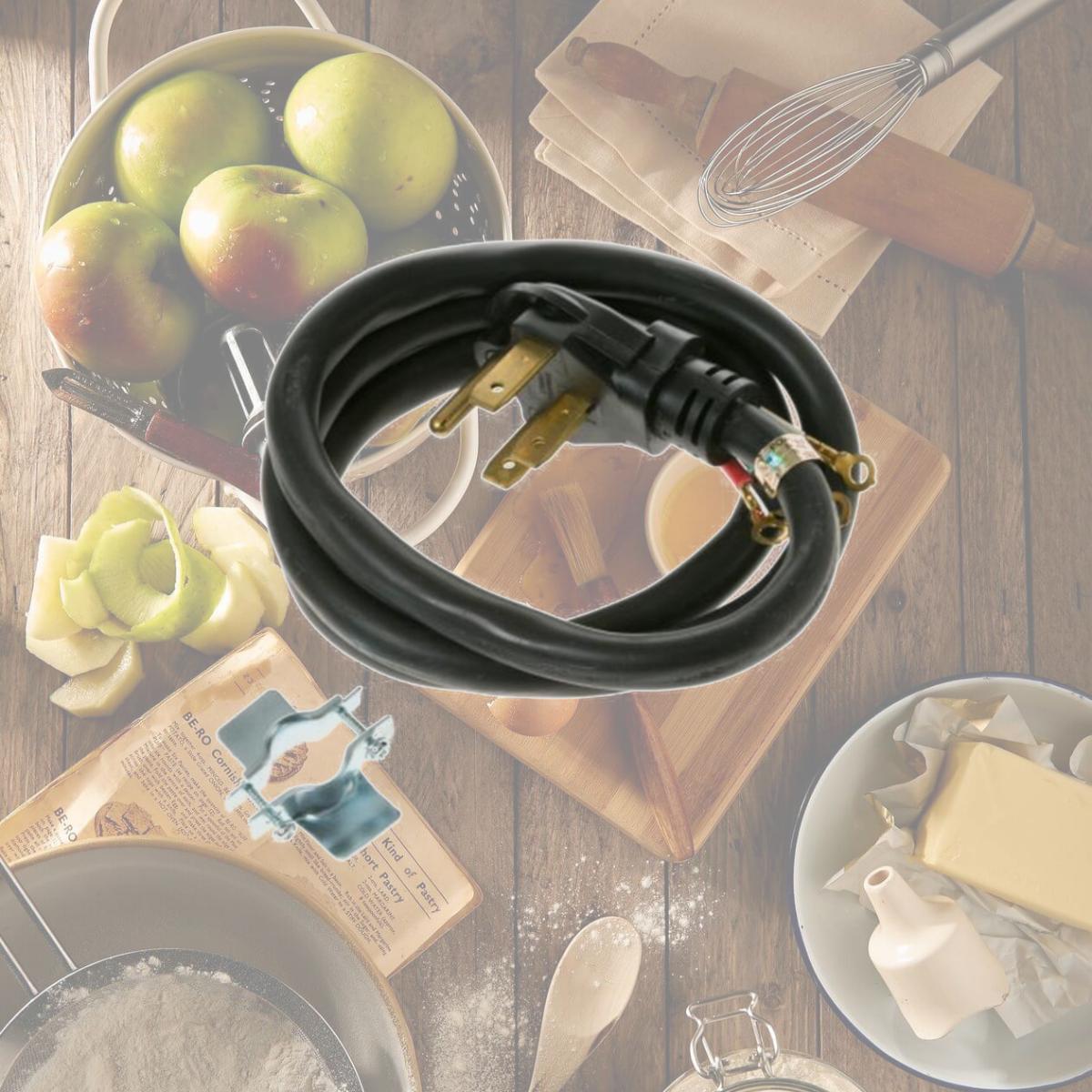 Picture of GE WX09X10038 5 ft. 40A 4 Wire RanGE Cord