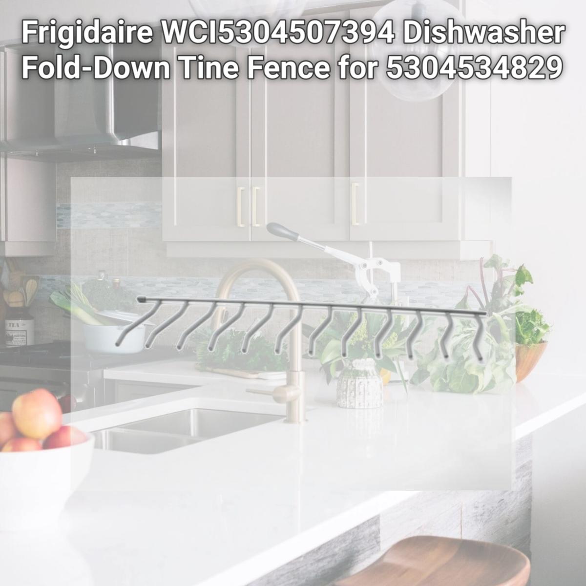 Picture of Frigidaire 5304507394 Dishwasher Fold-Down Tine Fence for 5304534829