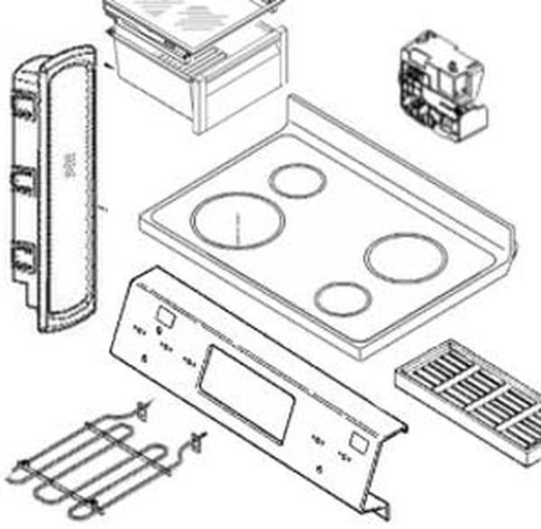 WPL978387 Genuine OEM Heater